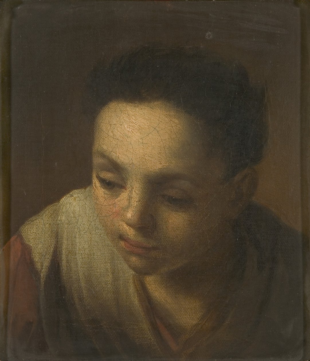 Cabeça de uma menina de Dutch School