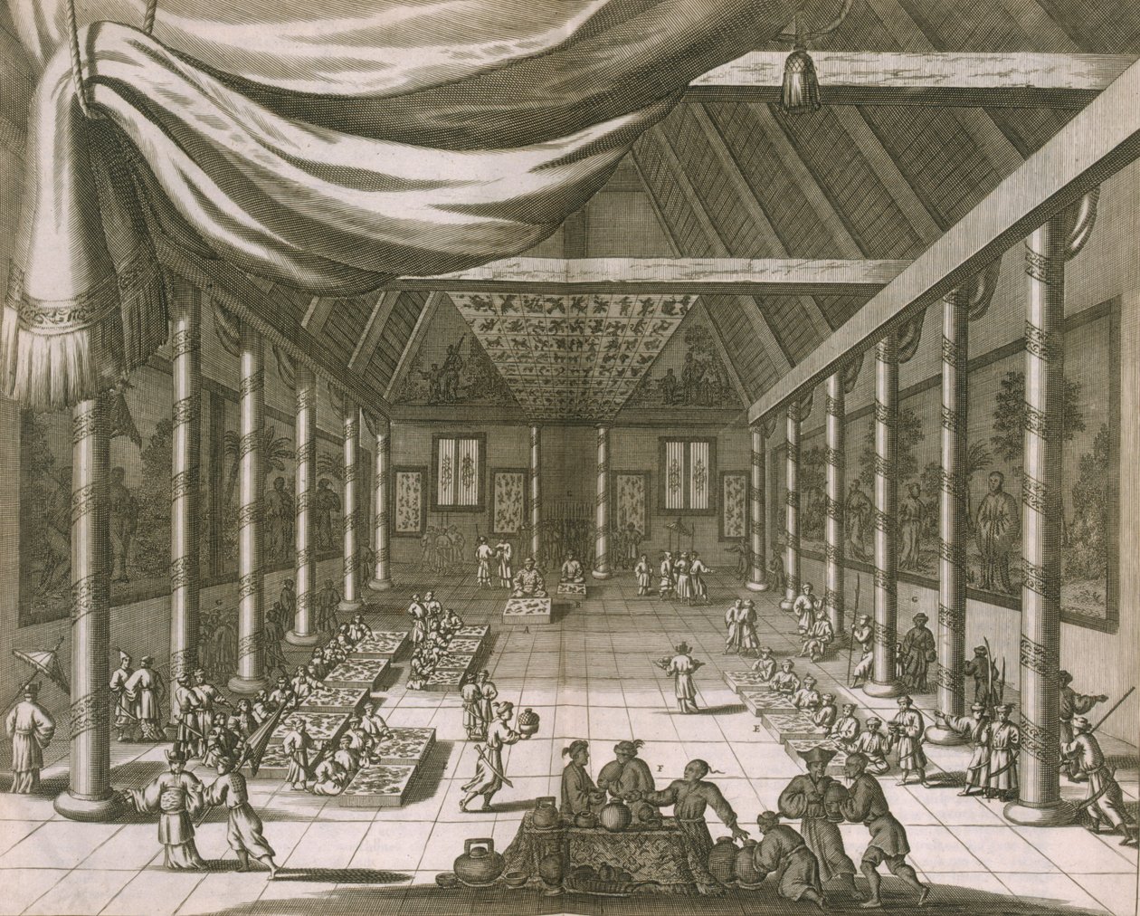 Palácio Imperial, Pequim, 1670 de Dutch School