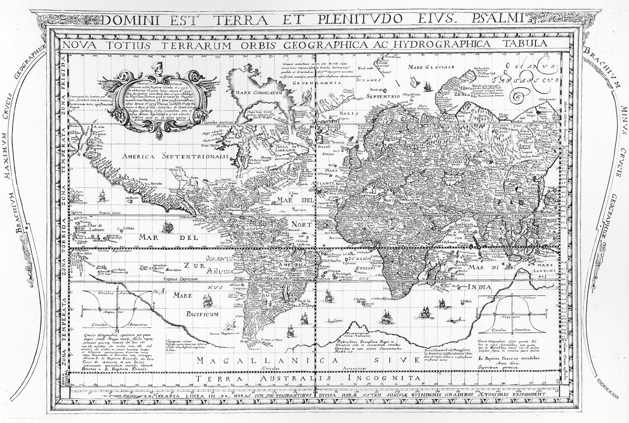 Totius Terrarum Orbis Geográfica Ac Descriptio, 1642 de Dutch School