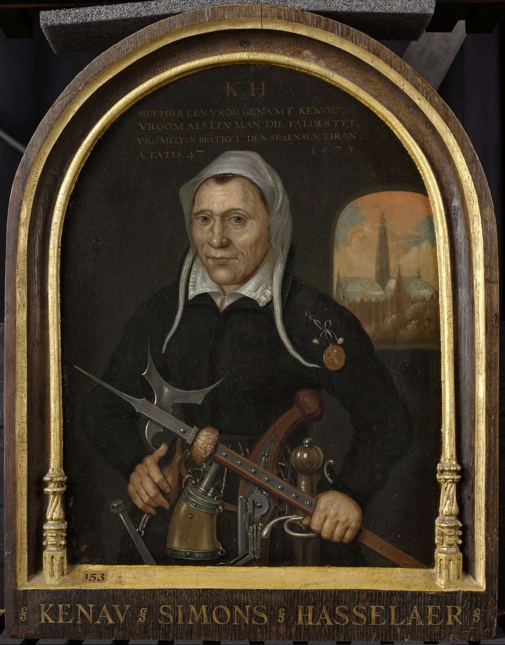 Plankenau Simonsdr Hasselaer, c.1590-1609 de Dutch School