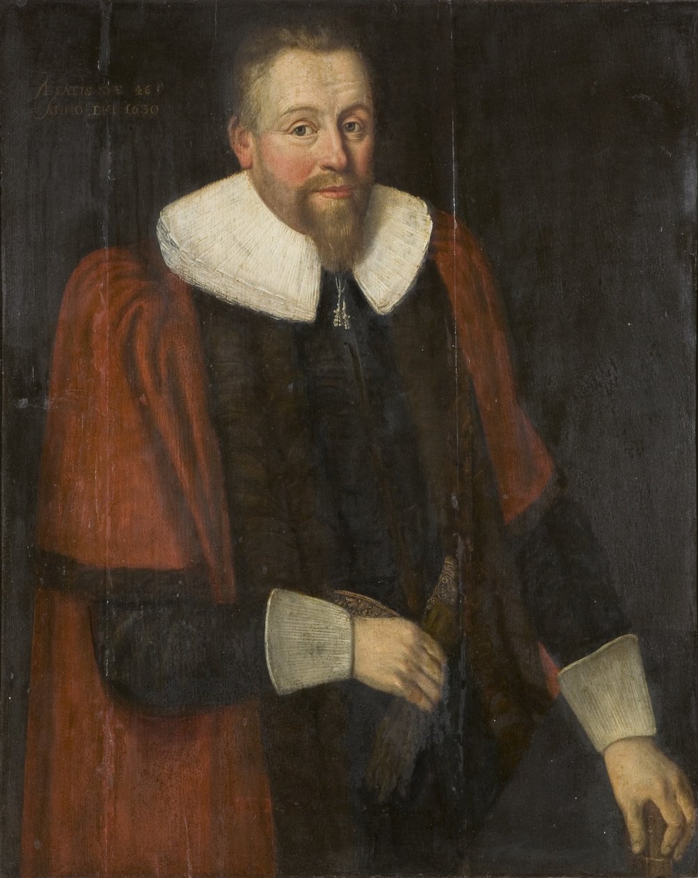 Retrato de Francis Creswicke de Dutch School
