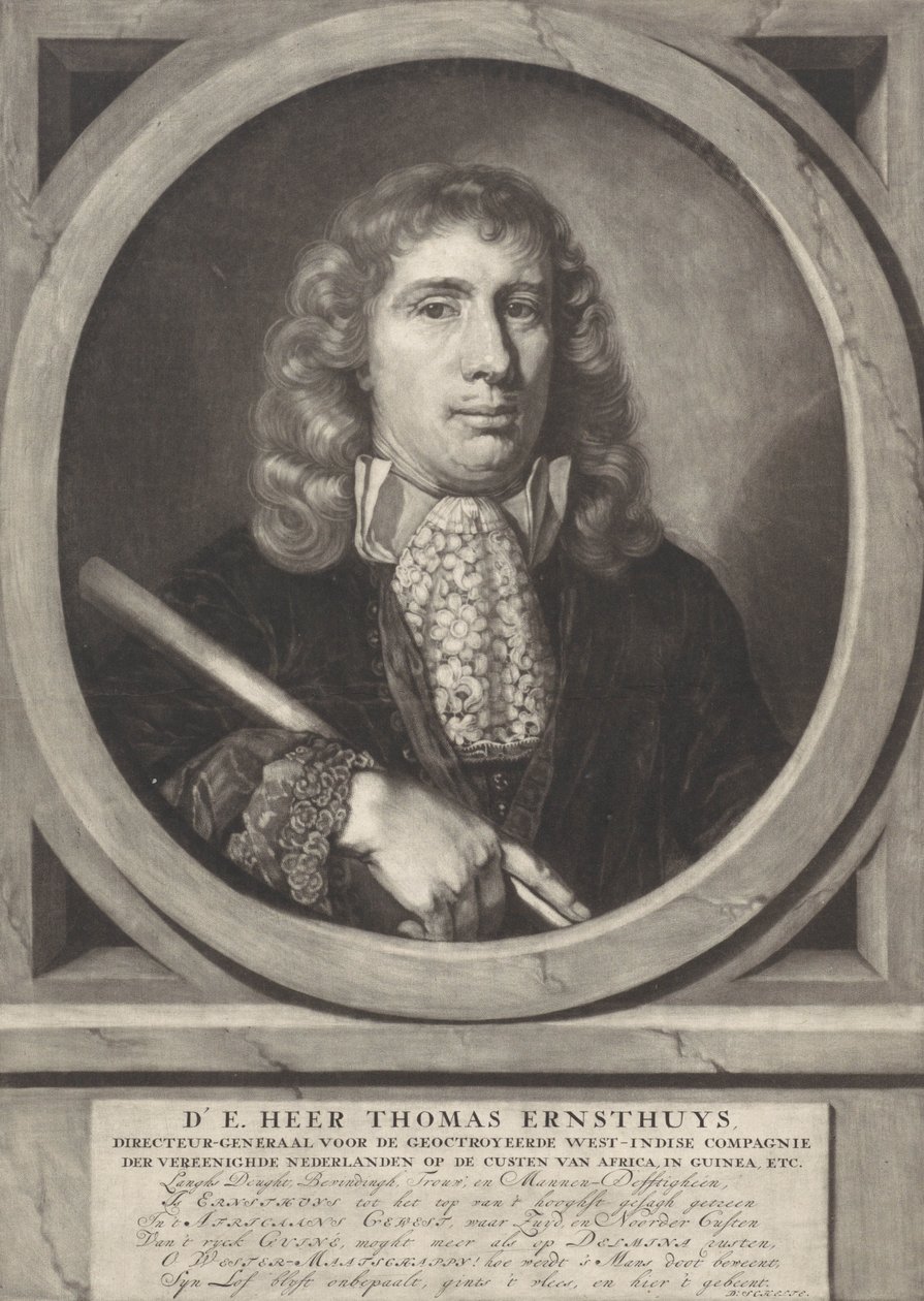 Retrato de Thomas Ernsthuys de Dutch School