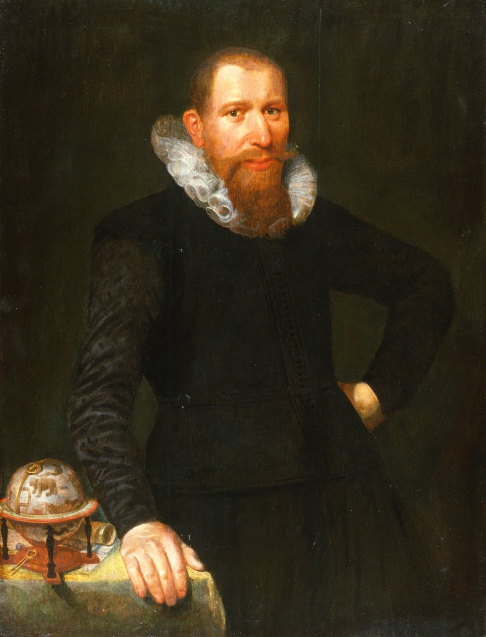 Retrato de um cavalheiro, início do século XVII de Dutch School