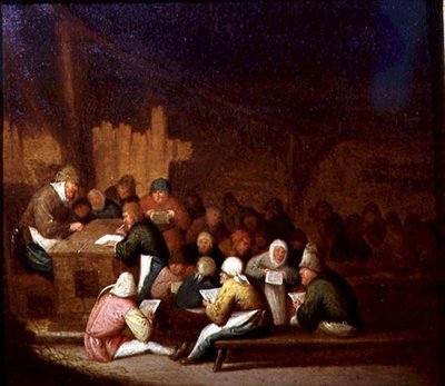 Interior da Escola de Dutch School