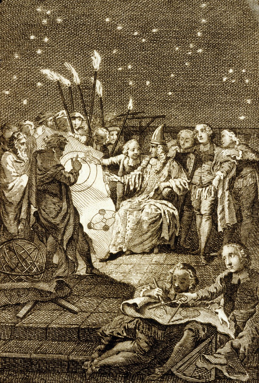A moldura da Holanda, astronomia e o espetáculo da natureza de Dutch School