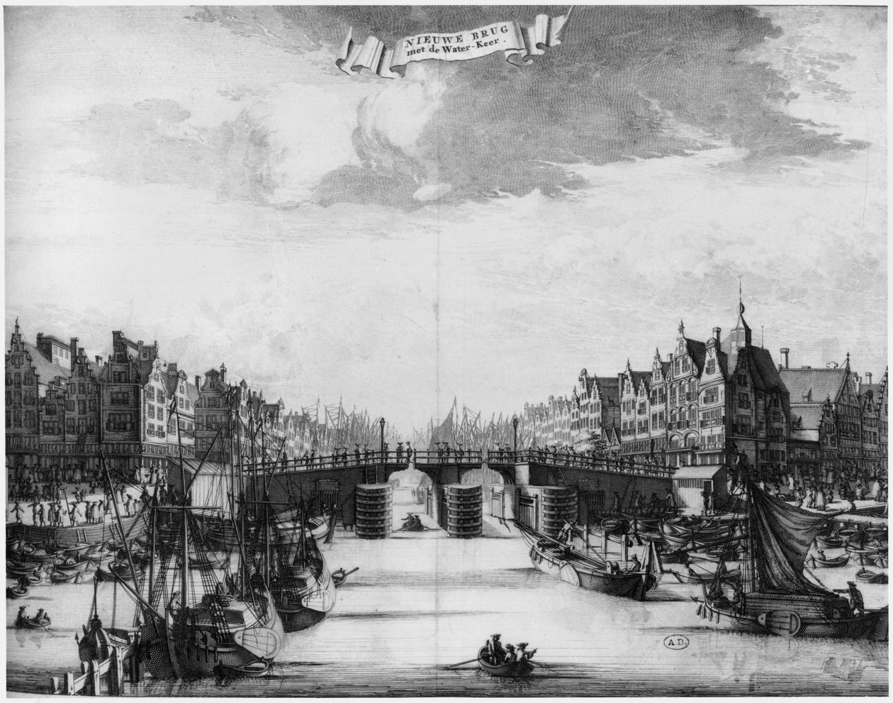 A nova ponte em Amesterdão de Dutch School