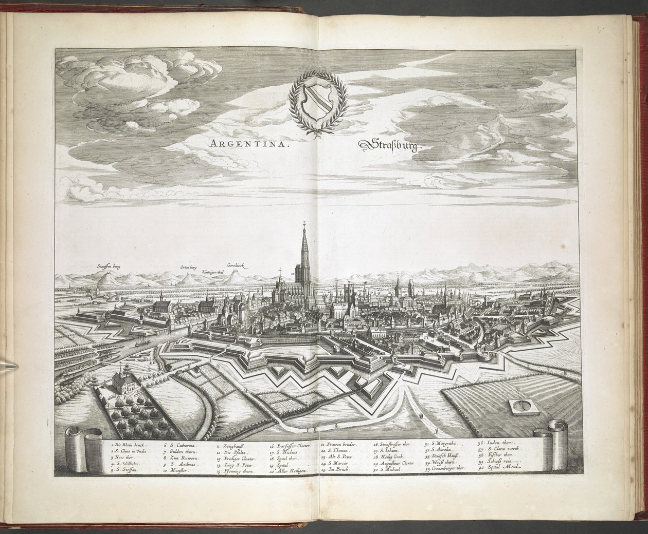 Vista de Estrasburgo de 