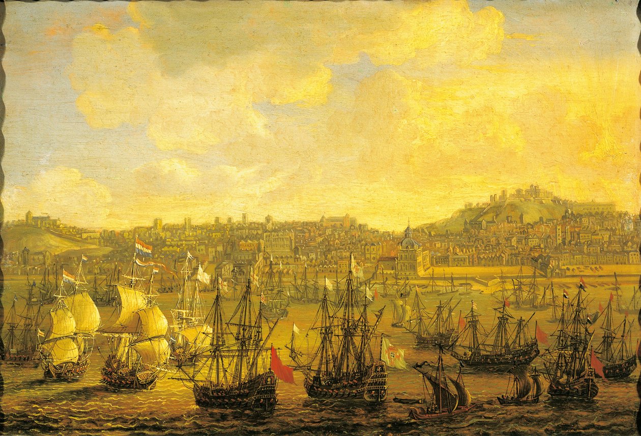 Vista da cidade de Lisboa de Dutch School