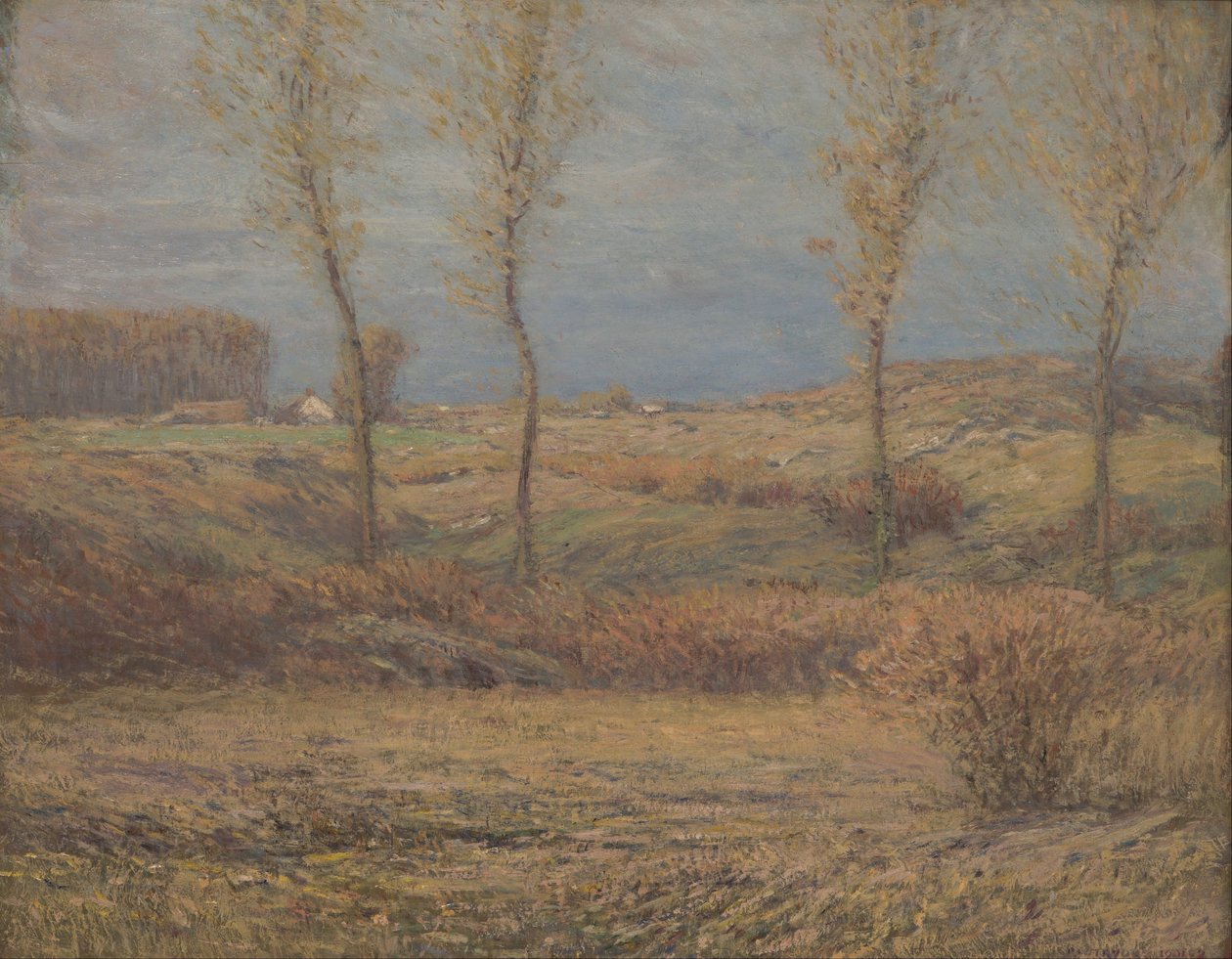 Manhã de novembro de Dwight William Tryon