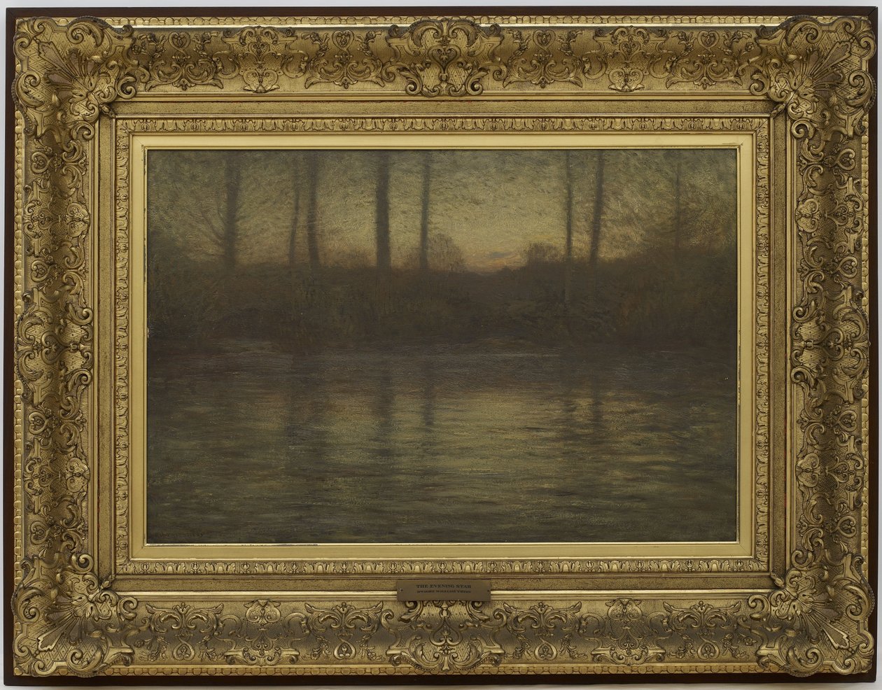 The Evening Star, 1905 (óleo sobre painel de madeira) de Dwight William Tryon