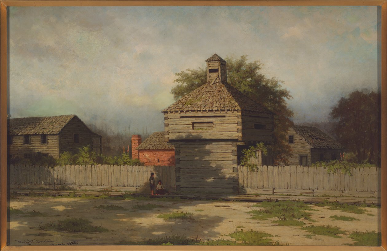 O segundo Fort Dearborn, 1888 de Dwight Benton