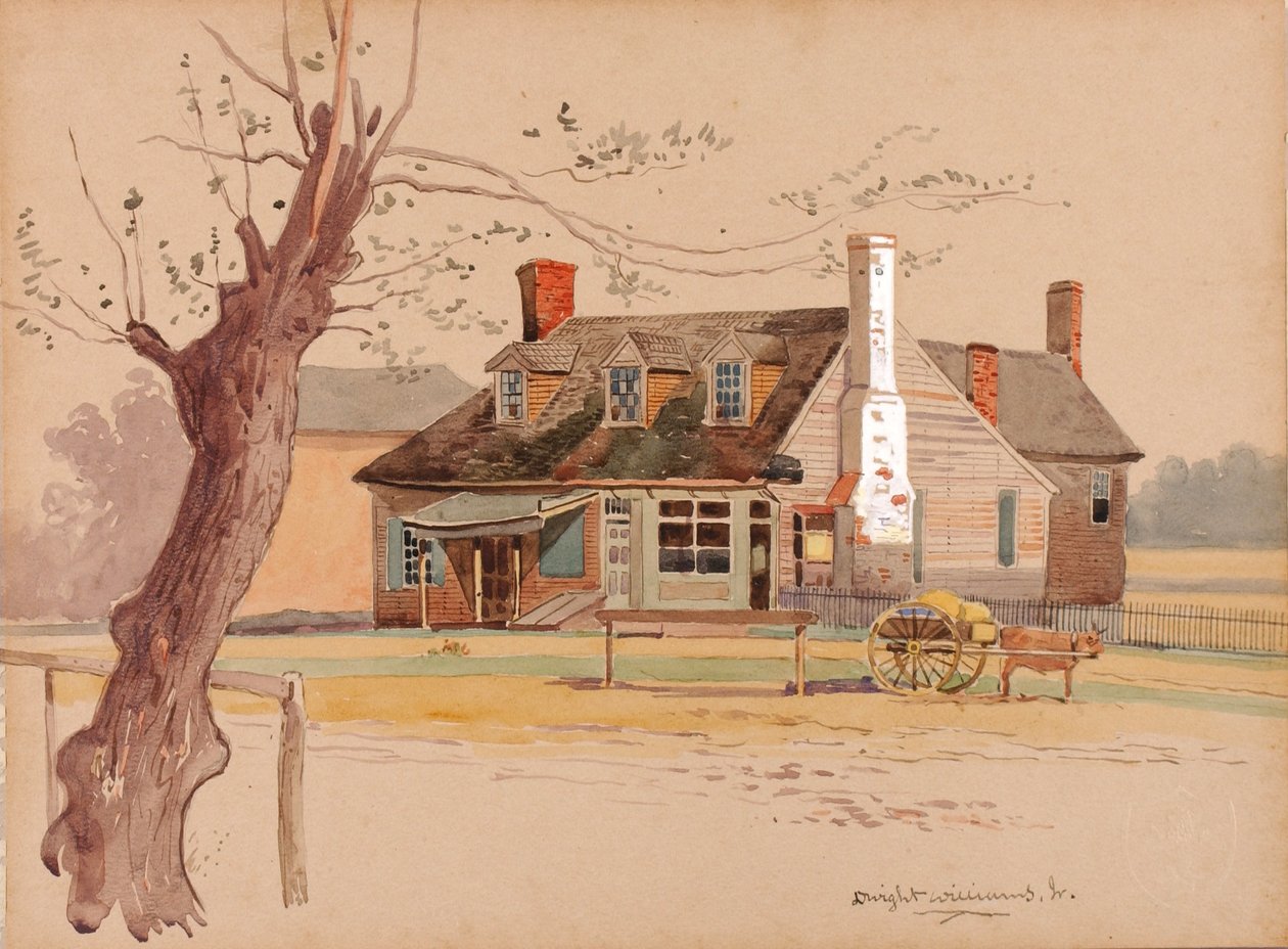 Estação de Correios de Williamsburg de Dwight Williams