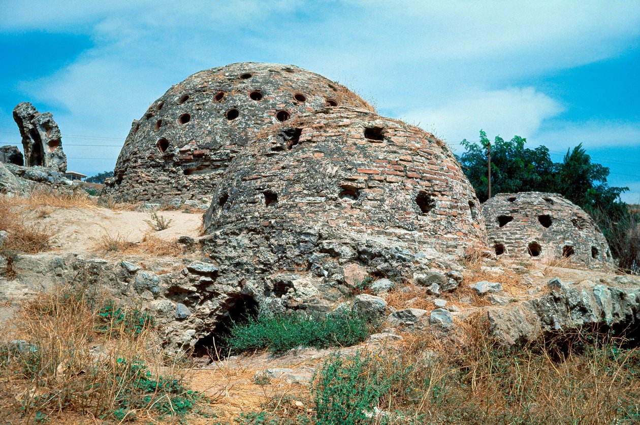 Domes de banhos (hammams) do século XIV de Dynasty Seljuq