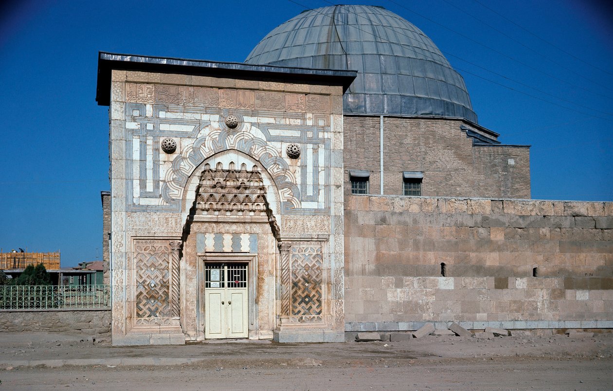 Vista da escola islâmica (c.1251) de Dynasty Seljuq