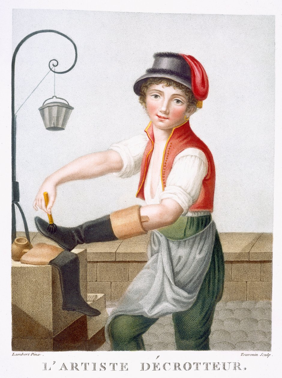 Raspador de inicialização, c.1816 de E. F. Lambert
