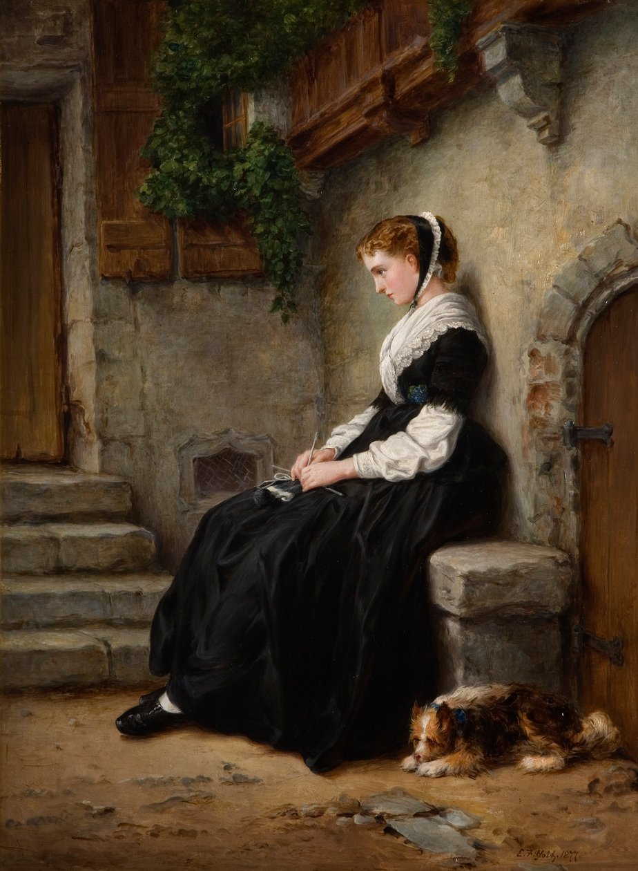 O Órfão, 1877 de E.F. Hold