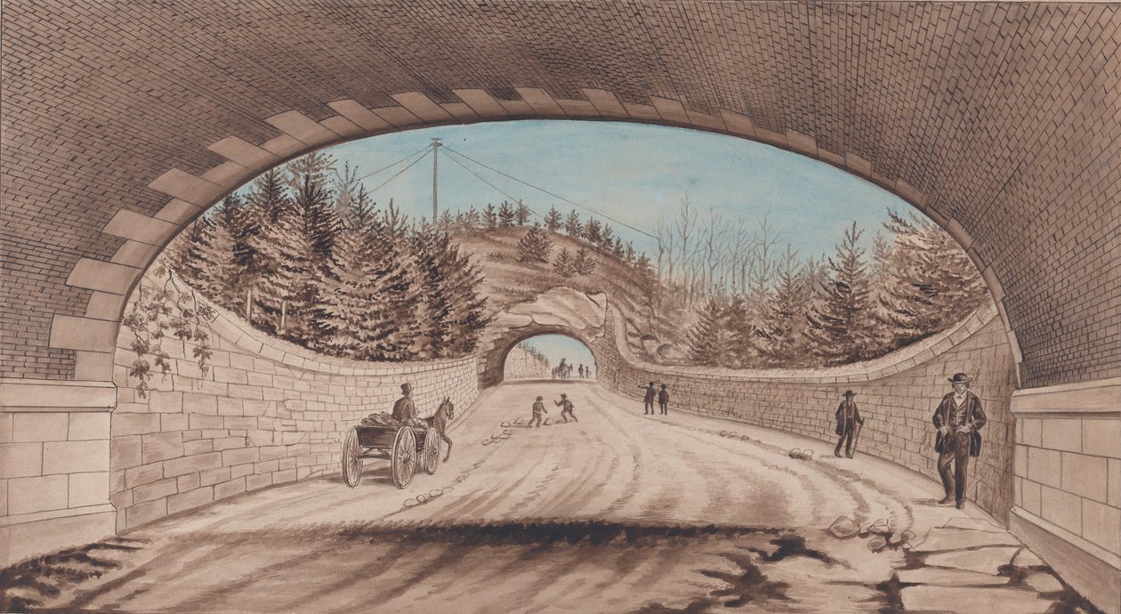 Central Park, Estrada Transversal nº 2, 1870. de EP