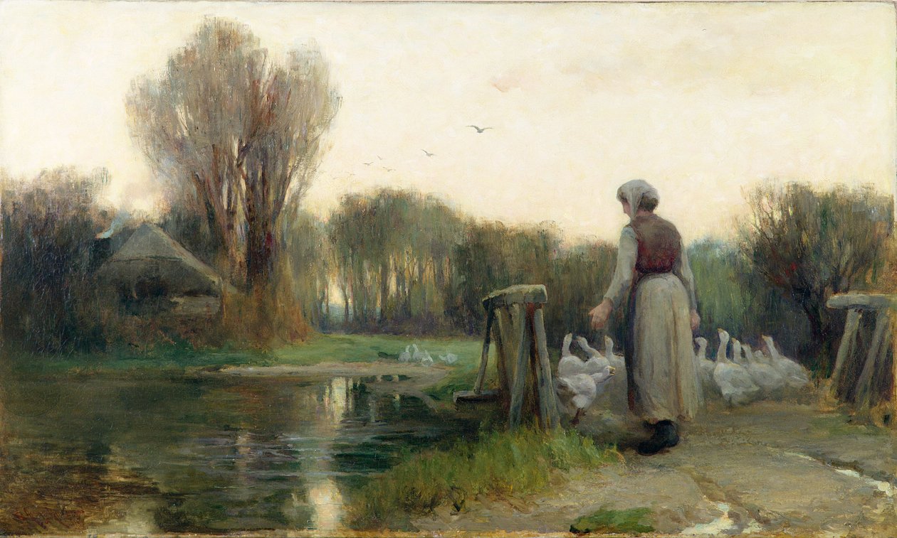A garota do ganso de E. Aubrey Hunt