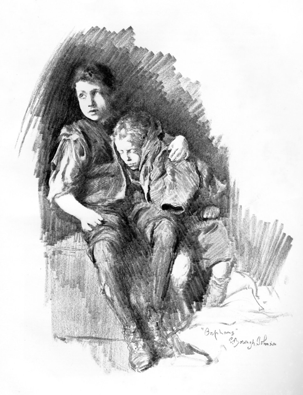 Órfãos, 1898 de E. Borough Johnson