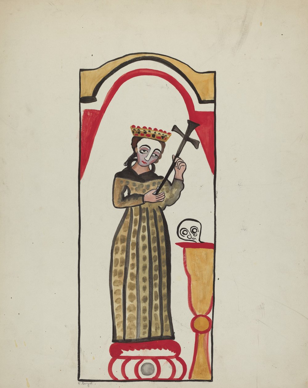Retábulo-Santa Rita, 19351942. de E. Boyd