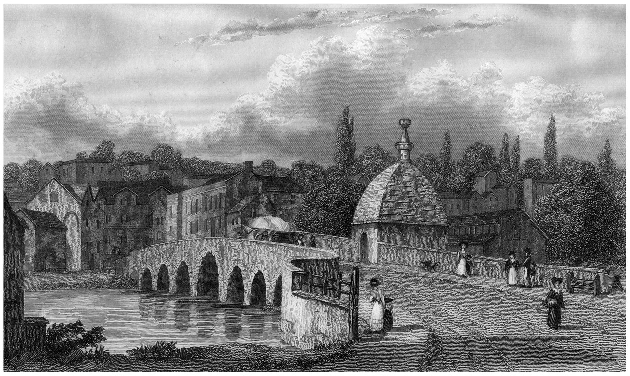Bradford em Avon, Wiltshire, século XIX de E Francis