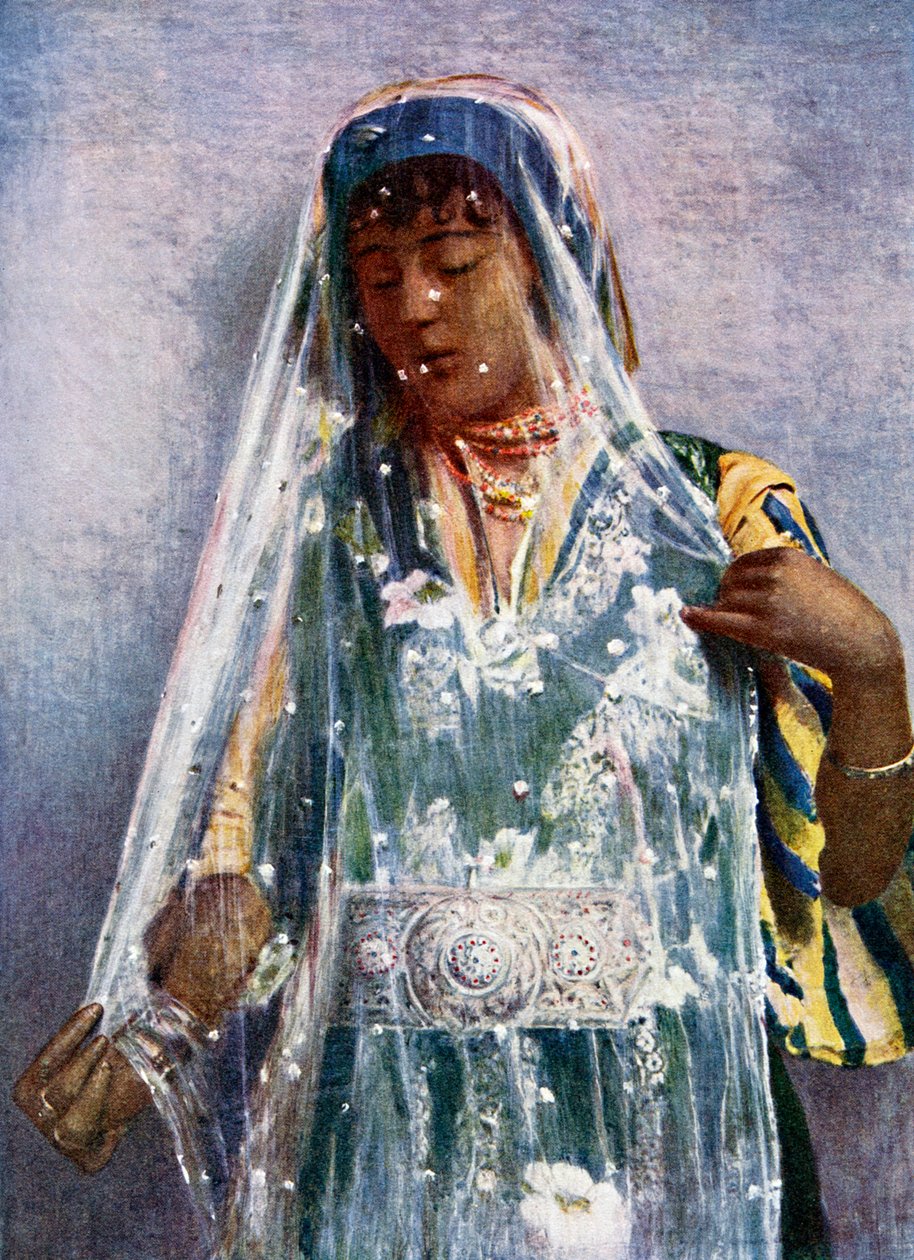 Uma noiva árabe. de E Frechon