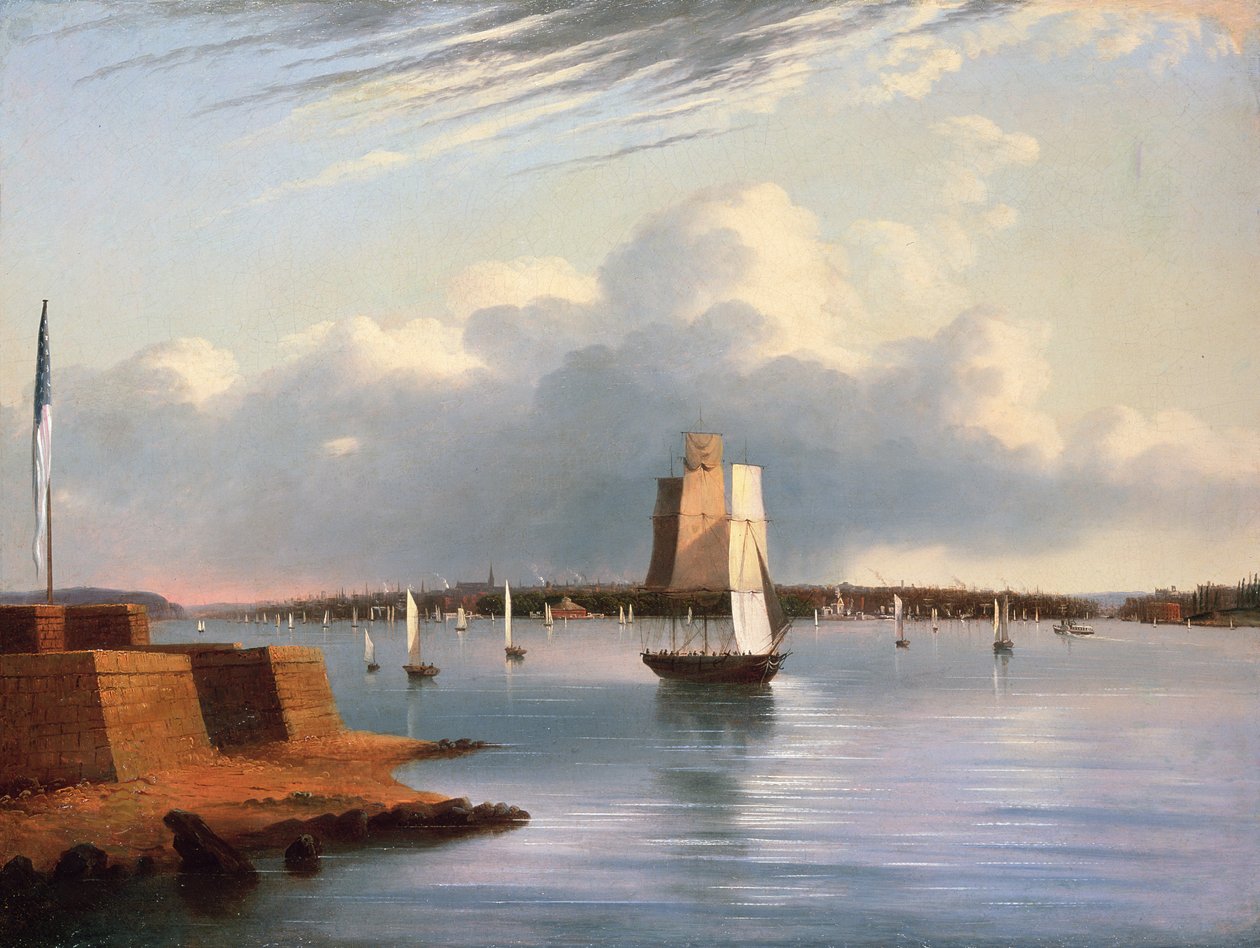 Porto de Baltimore, 1852 de E. G. Coates