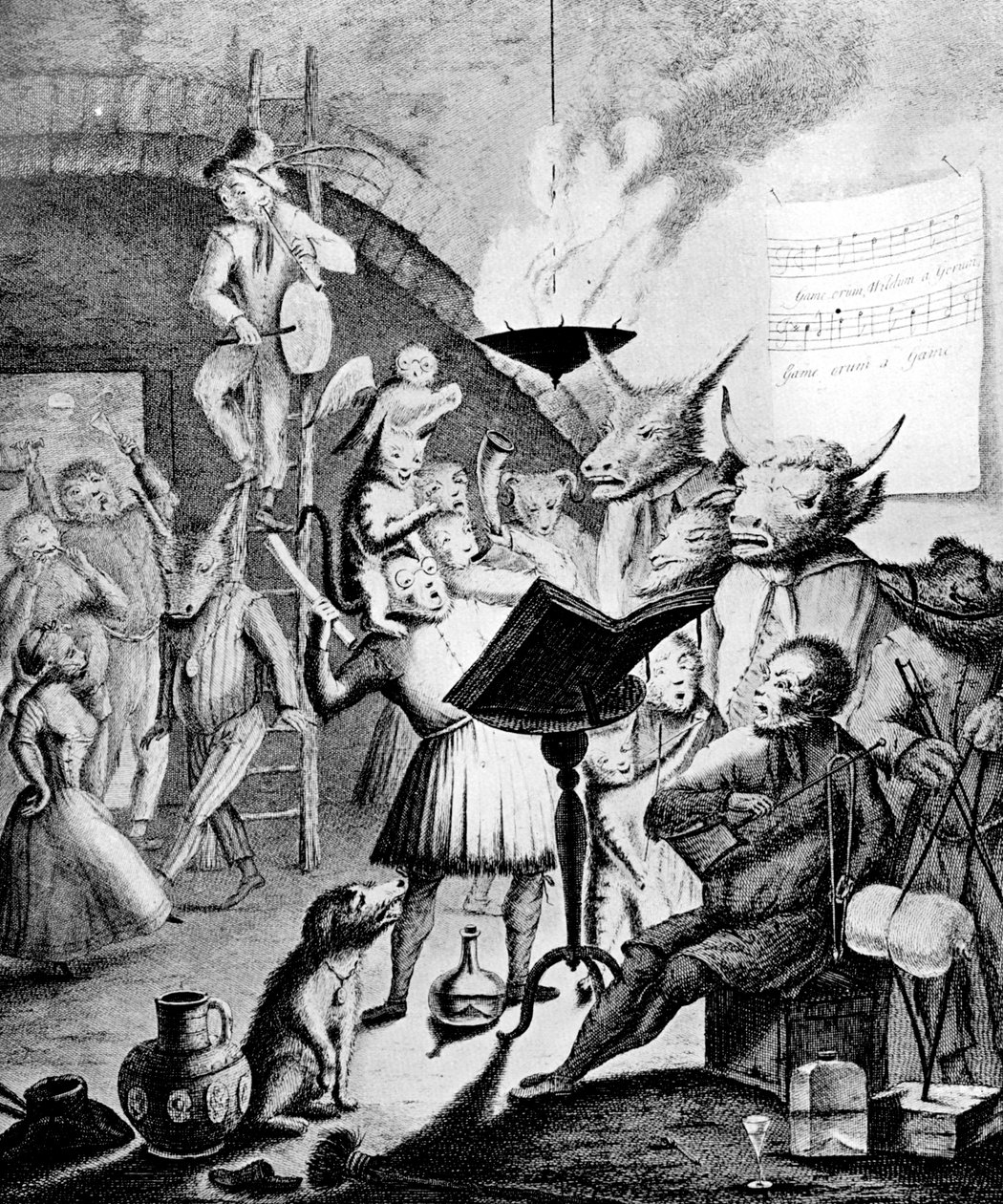Se os encantos de musicas podem encantar os corações, 1730. de E. Heemskirck