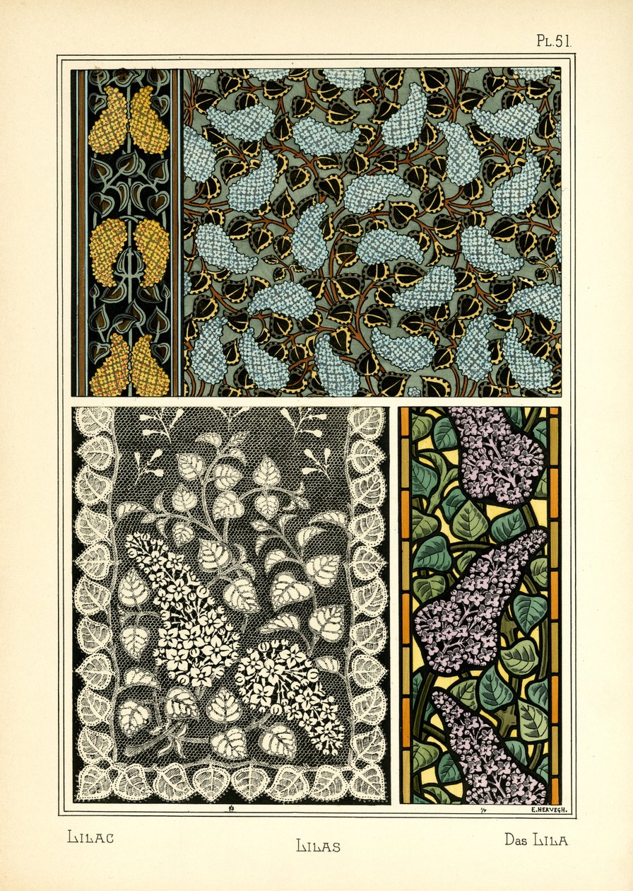 As Lilas de E. Hervegh