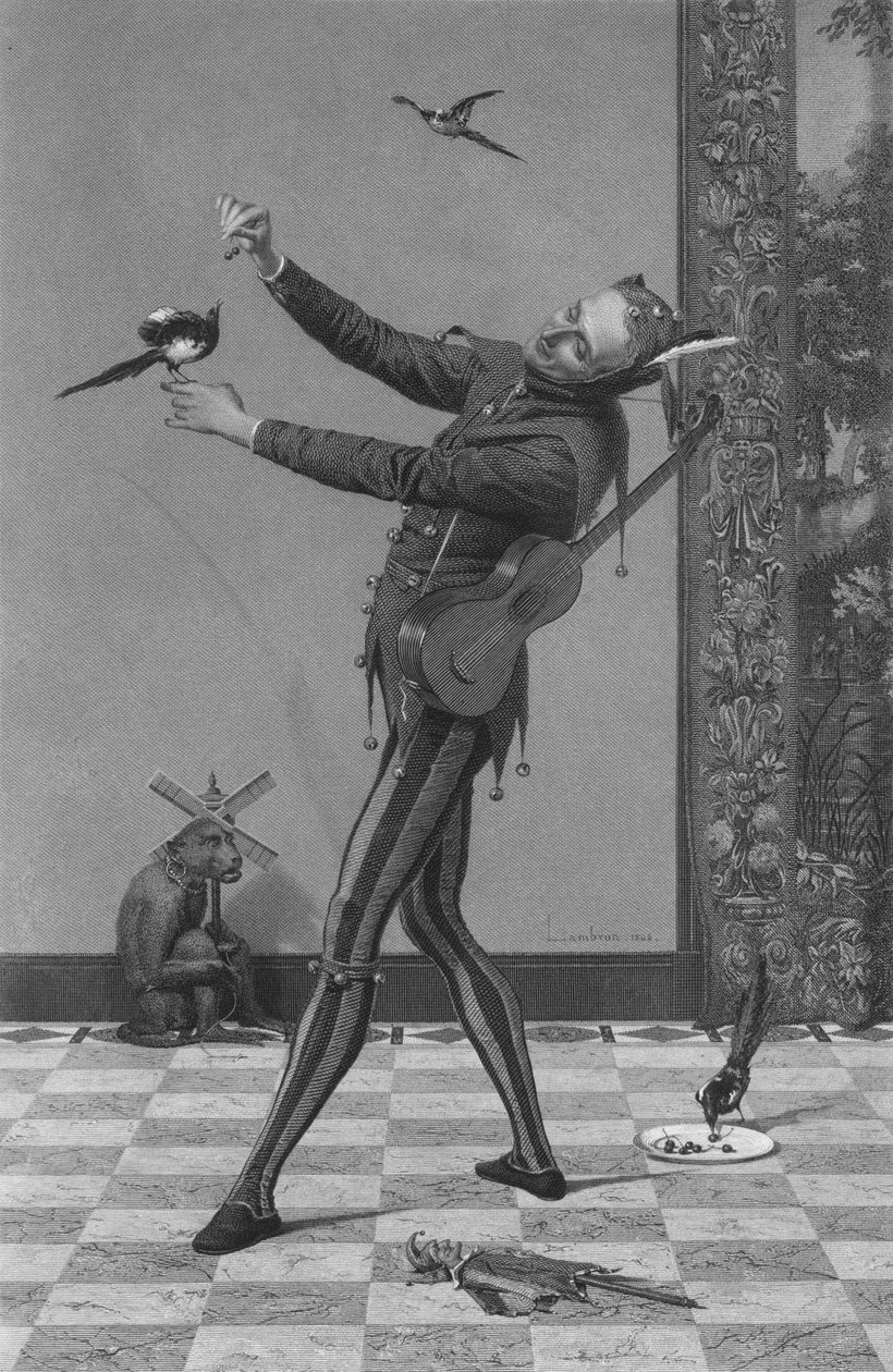 O bobo da corte, 1869. de E. Mohn
