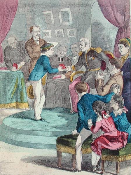 A Cerimônia de Premiação, ilustração de 