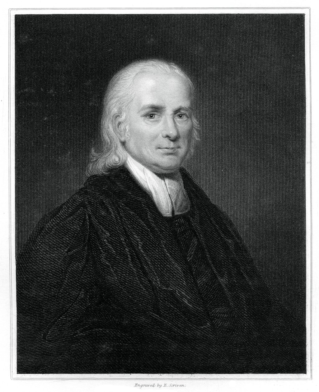 Christian Friedrich Schwarz, missionário protestante alemão na Índia, 1834. de E. Scriven