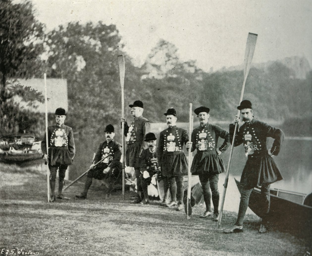 Seus Majestys Watermen, c1897 de E. and S. Woodbury