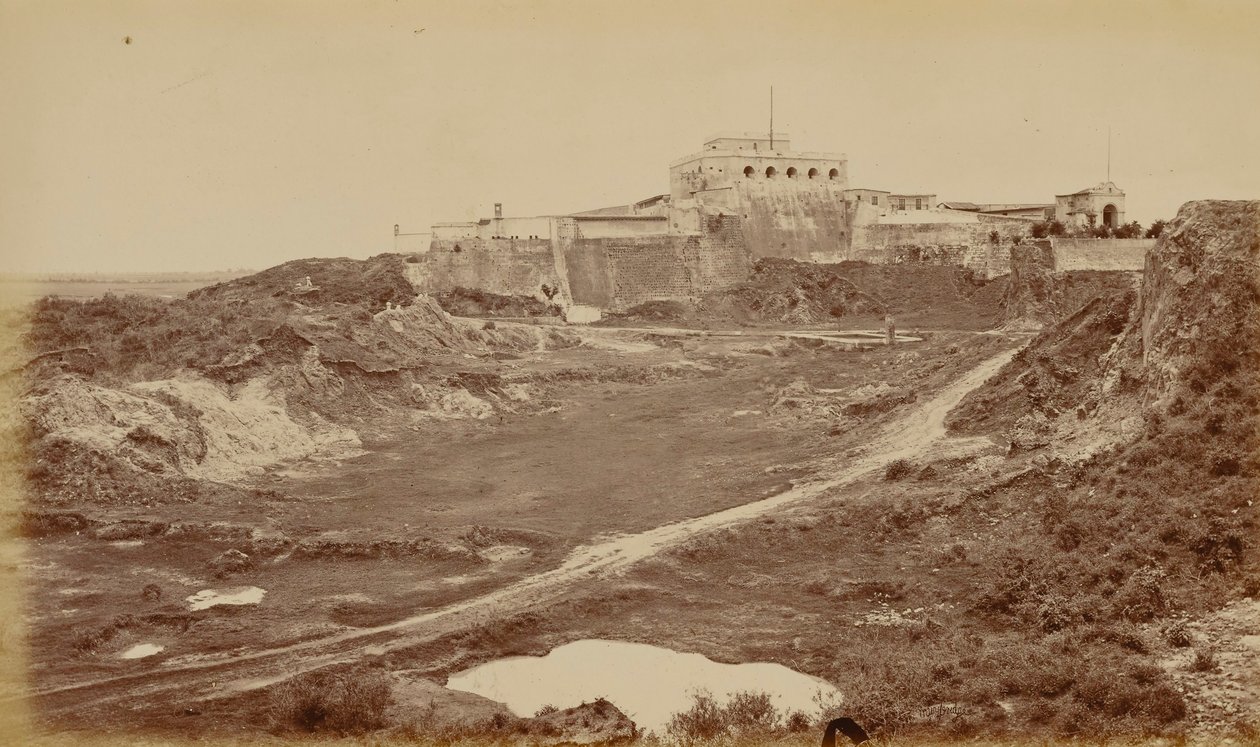 Castelo de San José, Guatemala de Eadweard Muybridge