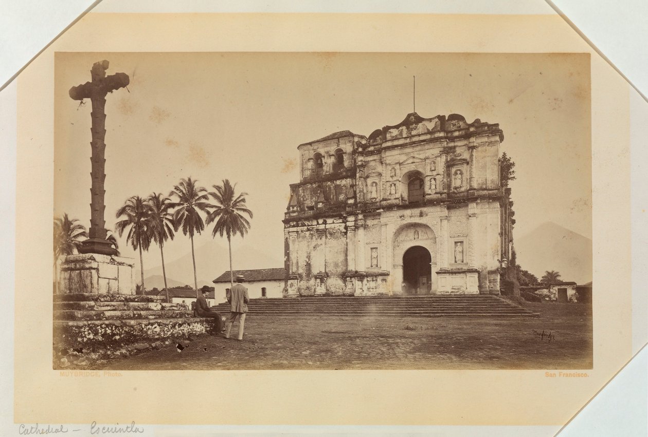 Catedral, Escuintla, Guatemala de Eadweard Muybridge