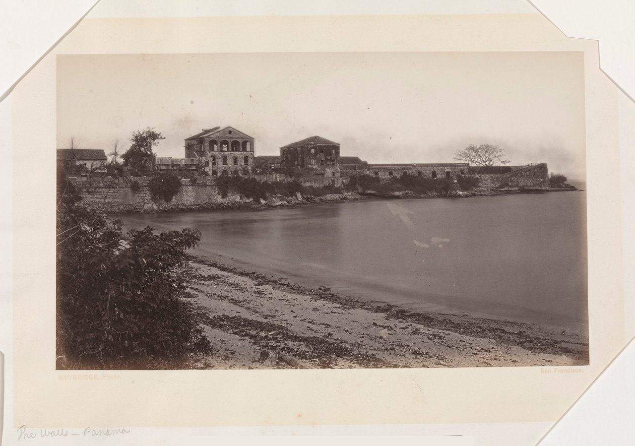 As Muralhas, Panamá de Eadweard Muybridge