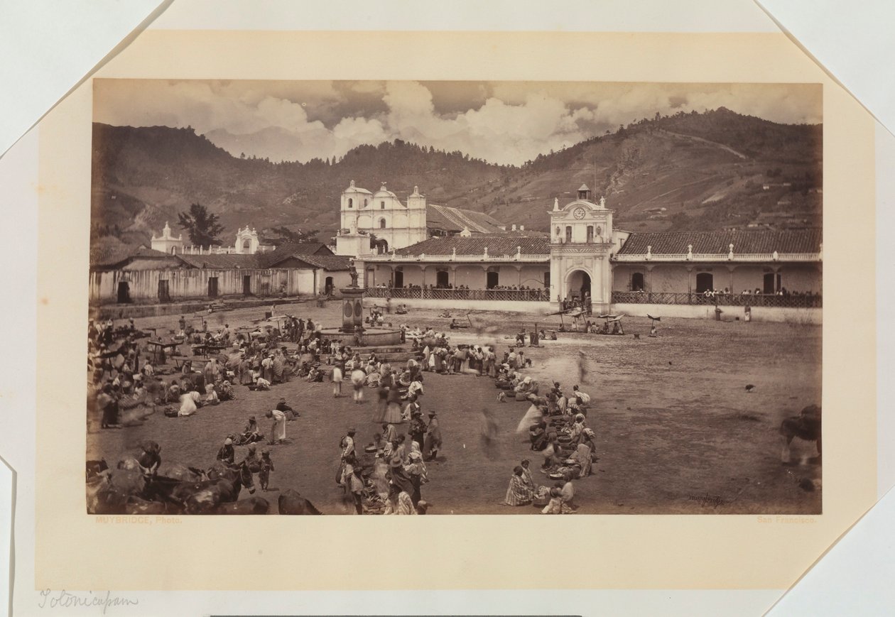 Totonicapán, Guatemala de Eadweard Muybridge