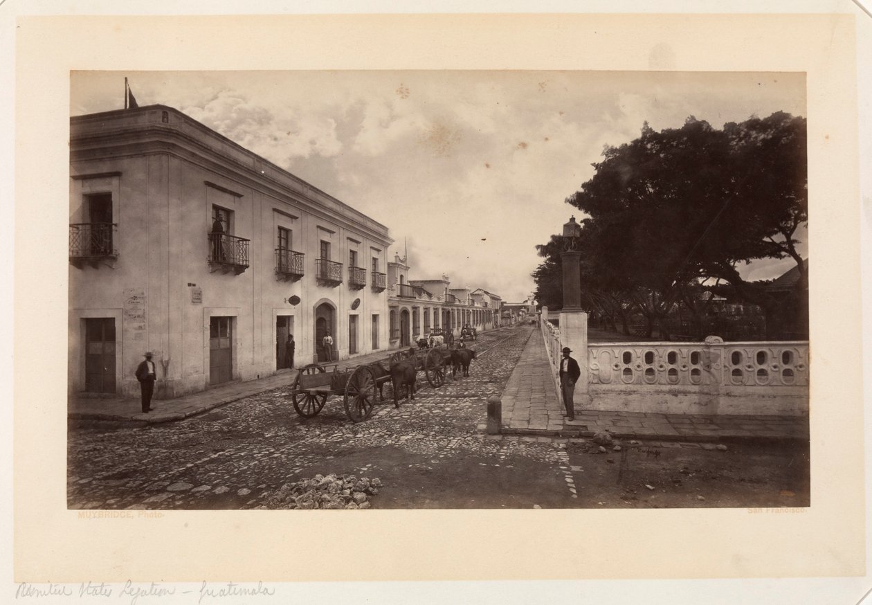 Legação dos Estados Unidos, Guatemala de Eadweard Muybridge