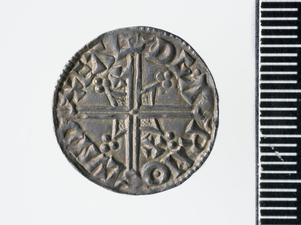 Penny of Æthelred II, London mint, 978 (prata) (verso de 3706818) de Ealdgar Ealdgar