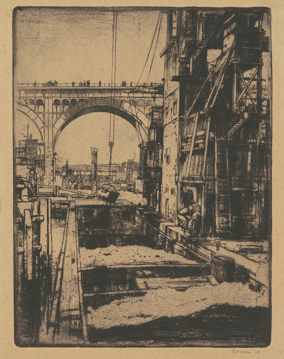 Viaduto, Bolsões de Carvão de Earl Horter
