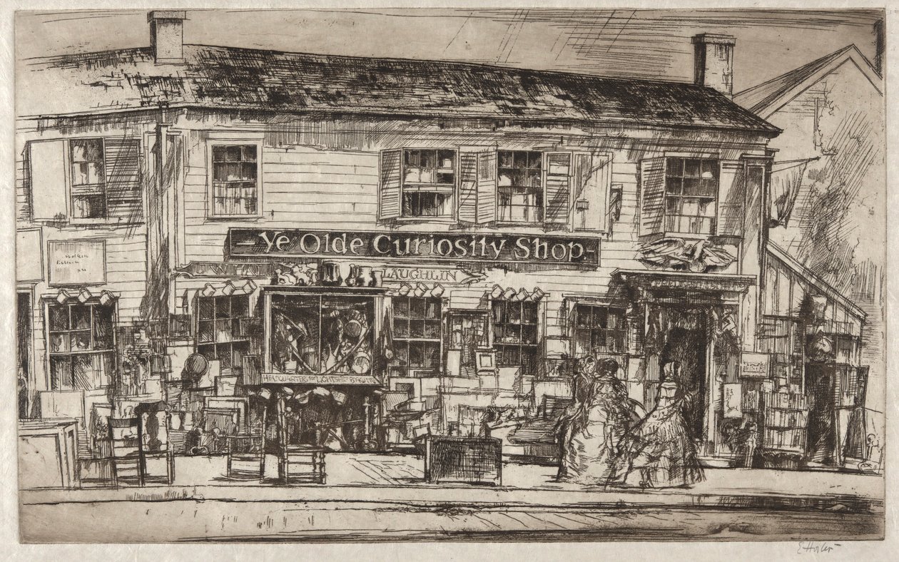 Ye Olde Curiosity Shop, Nantucket de Earl Horter