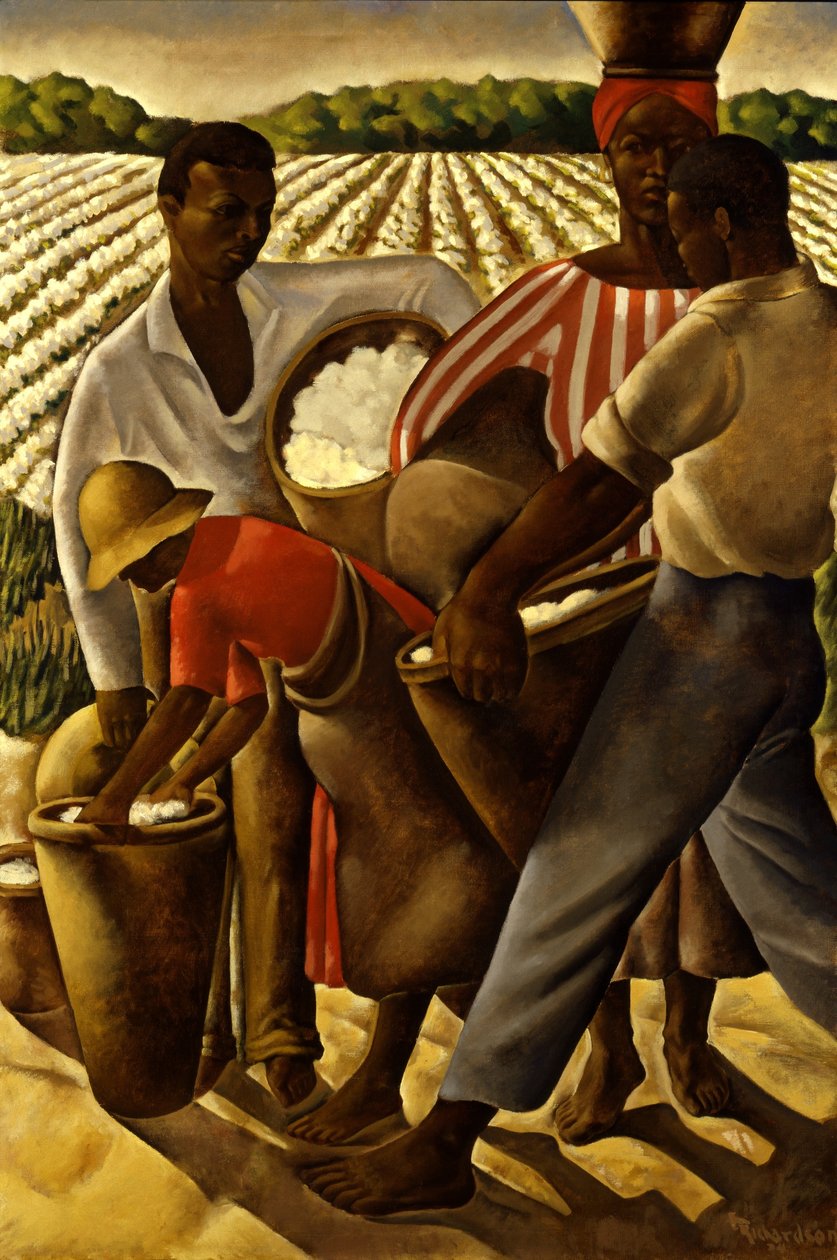 Emprego de negros na agricultura de Earle Richardson