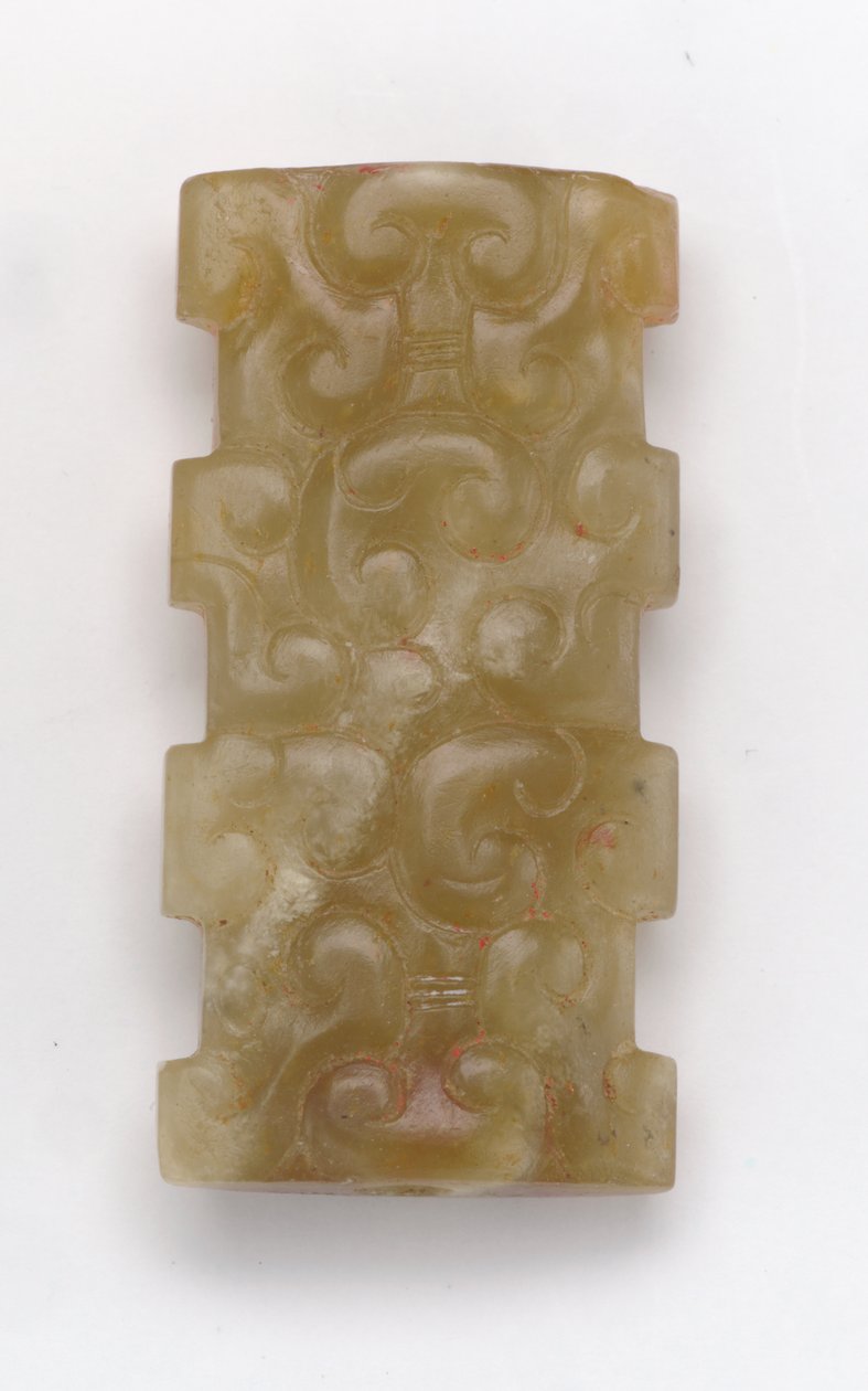 Pendente retangular de Eastern Zhou Dynasty Chinese School