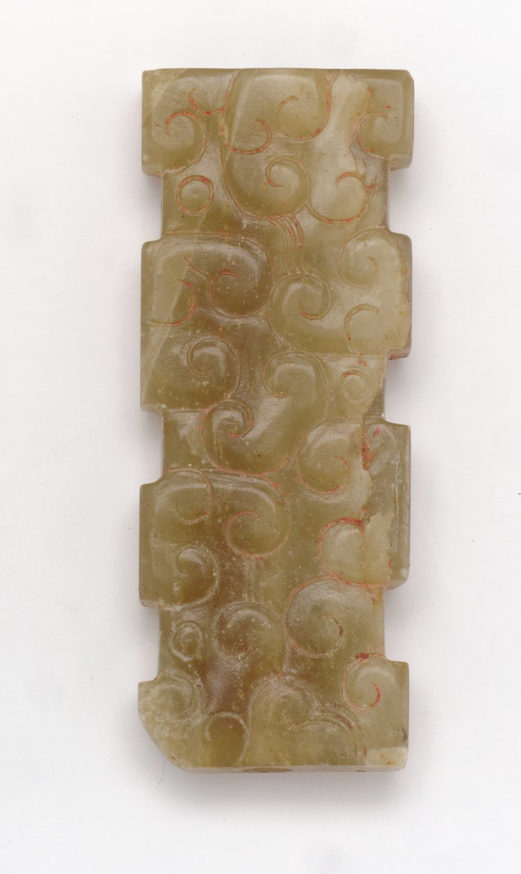 Pendente retangular de Eastern Zhou Dynasty Chinese School