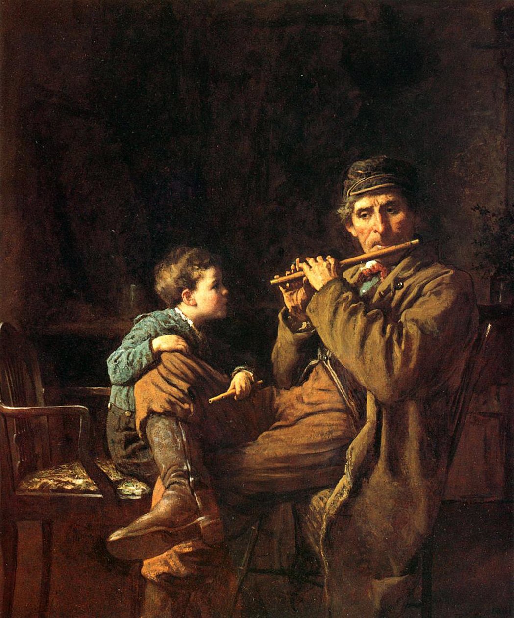 The Fifers, 1881 de Eastman Johnson