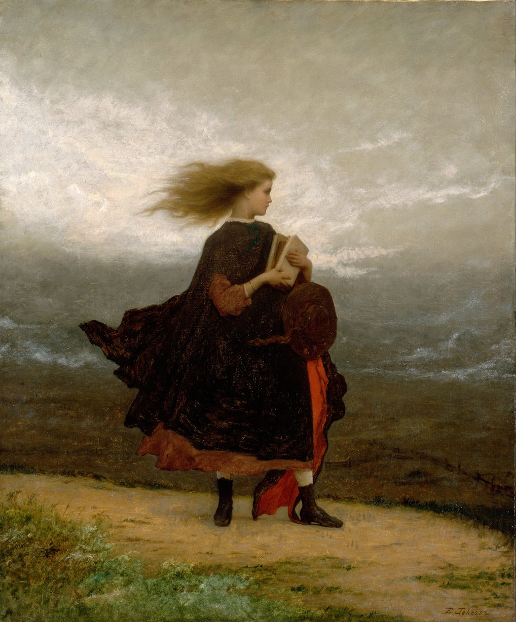 A garota que deixei atrás de mim de Eastman Johnson