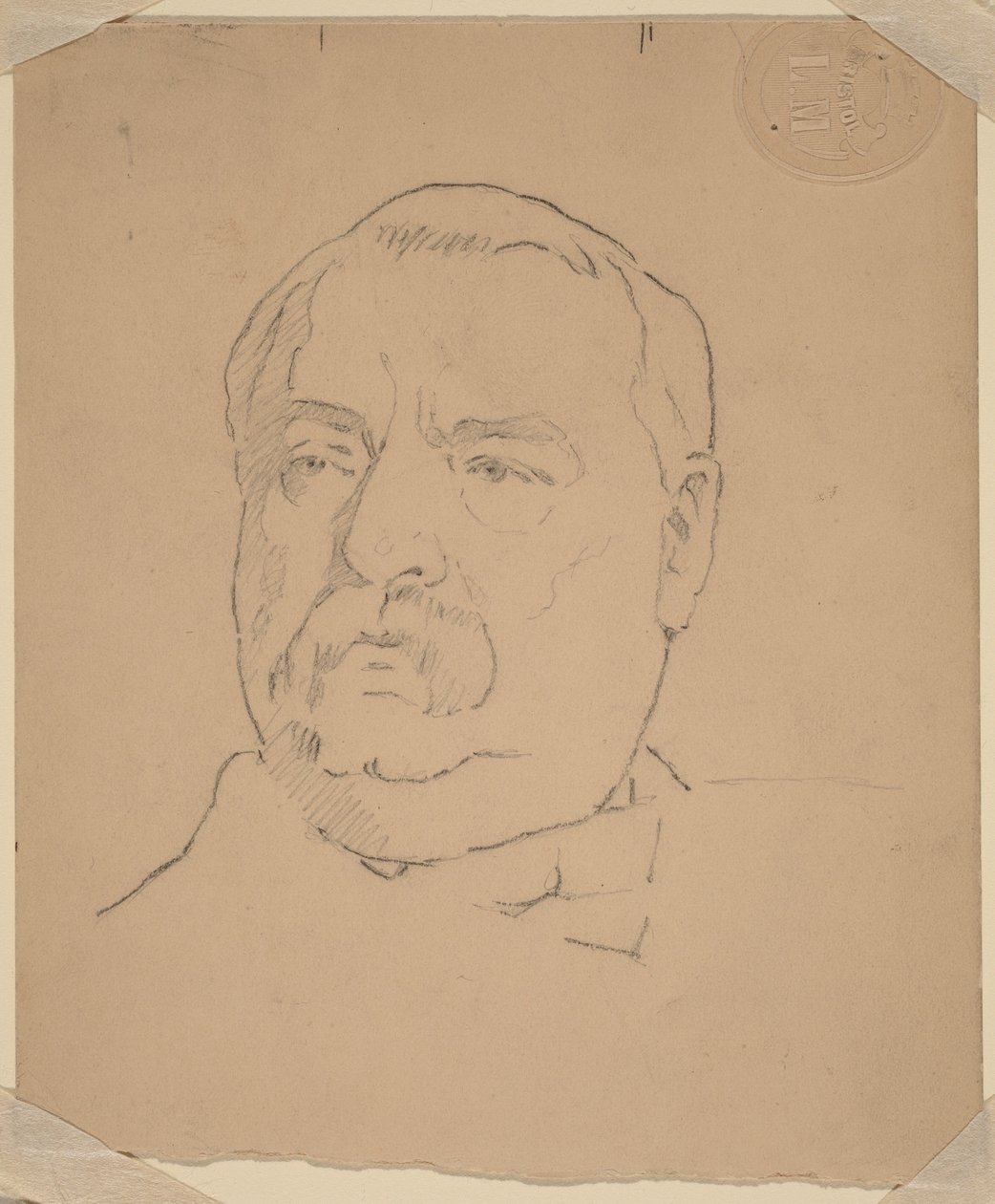 Grover Cleveland [recto] de Eastman Johnson