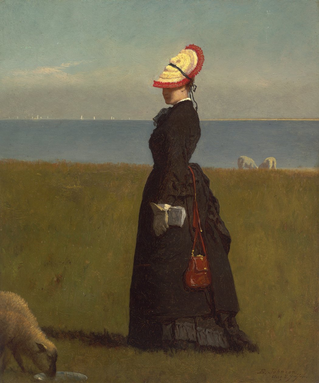 Borregos, Nantucket de Eastman Johnson