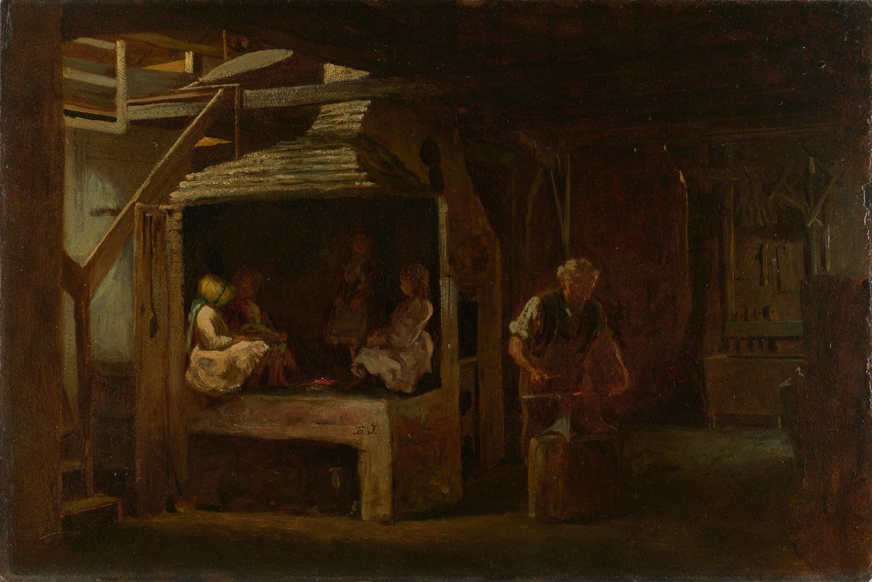 paisagem de Eastman Johnson
