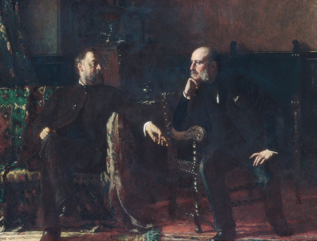 The Funding Bill de Eastman Johnson